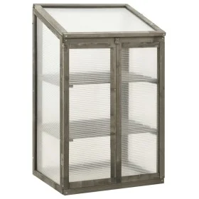 Invernadero de madera de abeto 60x45x100 cm de vidaXL, Invernaderos - Ref: Foro24-314849, Precio: 171,36 €, Descuento: %
