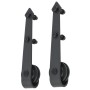 Kit de herrajes para puertas correderas SKIEN acero negro 200cm de vidaXL, Marcos de puertas - Ref: Foro24-145259, Precio: 49...