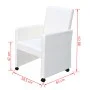 Esszimmerstühle 6 Stk. Kunstleder weiß von vidaXL, Essstühle - Ref: Foro24-160186, Preis: 923,81 €, Rabatt: %