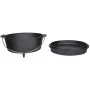 Esschert Design Dutch oven 6.5 L black FF235 by Esschert Design, Tableware and kitchen utensils for camping - Ref: Foro24-411...