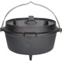Esschert Design Dutch oven 6.5 L black FF235 by Esschert Design, Tableware and kitchen utensils for camping - Ref: Foro24-411...