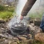 Esschert Design Dutch oven 6.5 L black FF235 by Esschert Design, Tableware and kitchen utensils for camping - Ref: Foro24-411...