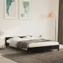 Estructura de cama con cabecero de terciopelo negro 140x200 cm de vidaXL, Camas y somieres - Ref: Foro24-347575, Precio: 121,...