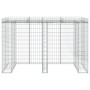 Gabionenwand für Müllcontainer Eisen 192x91x120 cm von vidaXL, Halterungen für Abfallbehälter - Ref: Foro24-151336, Preis: 24...