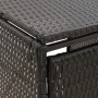 Shed for 2 PE rattan garbage containers 140x80x117cm by vidaXL, Waste container supports - Ref: Foro24-319861, Price: 165,36 ...