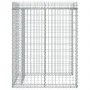 Gabion wall for iron garbage container 110x91x120 cm by vidaXL, Waste container supports - Ref: Foro24-151335, Price: 123,88 ...