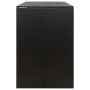 Schuppen für 3 PE-Rattan-Müllcontainer 207x80x117 cm von vidaXL, Halterungen für Abfallbehälter - Ref: Foro24-319862, Preis: ...
