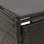 Schuppen für 3 PE-Rattan-Müllcontainer 207x80x117 cm von vidaXL, Halterungen für Abfallbehälter - Ref: Foro24-319862, Preis: ...