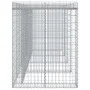 Gabion wall for iron garbage container 350x91x120 cm by vidaXL, Waste container supports - Ref: Foro24-151338, Price: 492,53 ...