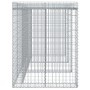 Gabion wall for iron garbage container 270x91x120 cm by vidaXL, Waste container supports - Ref: Foro24-151337, Price: 328,88 ...