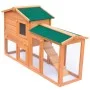 Großer Stallkäfig aus Holz für Tiere von vidaXL, Käfige und Lebensräume für Kleintiere - Ref: Foro24-170162, Preis: 150,02 €,...