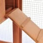Großer Stallkäfig aus Holz für Tiere von vidaXL, Käfige und Lebensräume für Kleintiere - Ref: Foro24-170162, Preis: 150,02 €,...