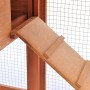 Großer Stallkäfig aus Holz für Tiere von vidaXL, Käfige und Lebensräume für Kleintiere - Ref: Foro24-170162, Preis: 131,99 €,...