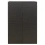 Shed for garbage container PE rattan 70x80x117 cm by vidaXL, Waste container supports - Ref: Foro24-319860, Price: 114,30 €, ...