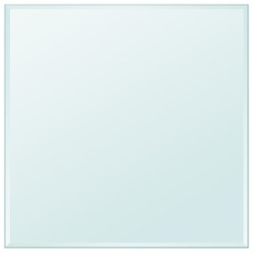 Tablero de mesa de cristal templado cuadrado 800x800 mm de vidaXL, Tableros para mesas - Ref: Foro24-243632, Precio: 53,41 €,...
