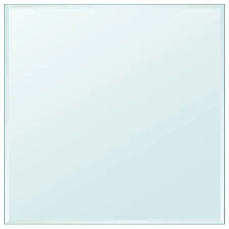 Square tempered glass table top 800x800 mm by vidaXL, Table tops - Ref: Foro24-243632, Price: 52,56 €, Discount: %