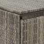 Schuppen für 2 graue PE-Rattan-Müllcontainer 140x80x117cm von vidaXL, Halterungen für Abfallbehälter - Ref: Foro24-319865, Pr...