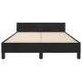 Bed frame with black velvet headboard 120x200 cm by vidaXL, Beds and slatted bases - Ref: Foro24-347563, Price: 115,00 €, Dis...