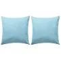 Outdoor-Kissen 2 Stück 45x45 cm hellblau von vidaXL, Kissen - Ref: Foro24-132298, Preis: 30,40 €, Rabatt: %