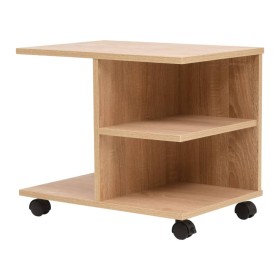Shelf with wheel 50x35x42 cm oak color by vidaXL, Bookcases and shelves - Ref: Foro24-245723, Price: 53,97 €, Discount: %