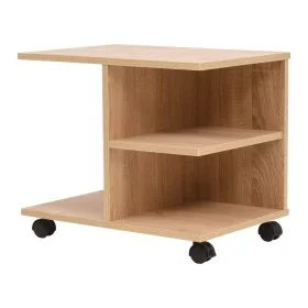 Shelf with wheel 50x35x42 cm oak color by vidaXL, Bookcases and shelves - Ref: Foro24-245723, Price: 52,91 €, Discount: %