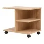 Shelf with wheel 50x35x42 cm oak color by vidaXL, Bookcases and shelves - Ref: Foro24-245723, Price: 52,91 €, Discount: %