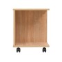 Shelf with wheel 50x35x42 cm oak color by vidaXL, Bookcases and shelves - Ref: Foro24-245723, Price: 53,97 €, Discount: %