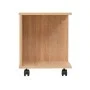 Shelf with wheel 50x35x42 cm oak color by vidaXL, Bookcases and shelves - Ref: Foro24-245723, Price: 52,91 €, Discount: %