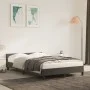 Estructura cama con cabecero terciopelo gris oscuro 120x200 cm de vidaXL, Camas y somieres - Ref: Foro24-347562, Precio: 128,...