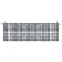 3-Sitzer-Gartenbank aus massivem Eukalyptusholz und Kissen 150 cm von vidaXL, Gartenbänke - Ref: Foro24-3061010, Preis: 196,4...