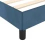 Dunkelblauer Samtbettrahmen mit Kopfteil 160x200 cm von vidaXL, Betten und Lattenroste - Ref: Foro24-347583, Preis: 129,91 €,...