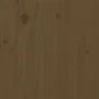 Estructura de cama madera maciza marrón miel 100x200 cm de vidaXL, Camas y somieres - Ref: Foro24-3105788, Precio: 103,90 €