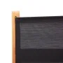 Klappbare Gartenstühle 2 Stk. Eukalyptusholz Textilene schwarz von vidaXL, Gartenstühle - Ref: Foro24-48692, Preis: 151,12 €,...