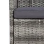 Garden dining set 11 pieces and gray synthetic rattan cushions by vidaXL, Garden sets - Ref: Foro24-43957, Price: 925,59 €, D...