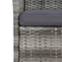 Garten-Essgruppe 11-teilig und graue synthetische Rattankissen von vidaXL, Gartensets - Ref: Foro24-43957, Preis: 942,32 €, R...