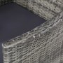 Garten-Essgruppe 11-teilig und graue synthetische Rattankissen von vidaXL, Gartensets - Ref: Foro24-43957, Preis: 942,32 €, R...