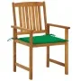 Garden chairs with cushions 4 units solid acacia wood by vidaXL, Garden chairs - Ref: Foro24-3061178, Price: 304,45 €, Discou...