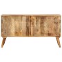 Aparador de madera maciza de mango 110x30x60 cm de vidaXL, Aparadores - Ref: Foro24-246145, Precio: 284,73 €, Descuento: %