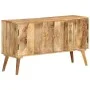 Solid mango wood sideboard 110x30x60 cm by vidaXL, Sideboards - Ref: Foro24-246145, Price: 278,93 €, Discount: %