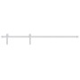 Hardware kit for white steel sliding doors 183 cm by vidaXL, doorframes - Ref: Foro24-151707, Price: 63,69 €, Discount: %