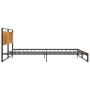 Estructura de cama de metal 200x200 cm de vidaXL, Camas y somieres - Ref: Foro24-324868, Precio: 159,27 €, Descuento: %