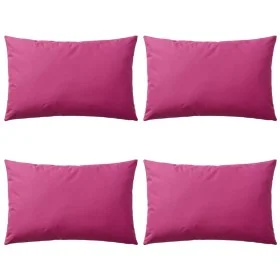 Outdoor cushions 60x40 cm pink 4 units by vidaXL, Cushions - Ref: Foro24-132297, Price: 76,56 €, Discount: %