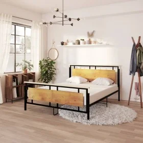 Metallbettgestell 160x200 cm von vidaXL, Betten und Lattenroste - Ref: Foro24-324873, Preis: 138,41 €, Rabatt: %
