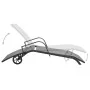 2 units of sun loungers with table, made of textilene and steel. by vidaXL, Loungers - Ref: Foro24-47846, Price: 214,99 €, Di...