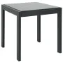 2 units of sun loungers with table, made of textilene and steel. by vidaXL, Loungers - Ref: Foro24-47846, Price: 214,99 €, Di...