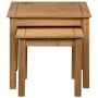 Stackable tables 2 units solid pine wood Panama Range by vidaXL, Side tables - Ref: Foro24-282676, Price: 66,01 €, Discount: %