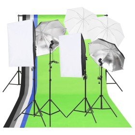 Beleuchtungsset für Fotostudios von vidaXL, Blitze und Studiobeleuchtung - Ref: Foro24-190238, Preis: 184,60 €, Rabatt: %