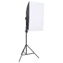 Kit de iluminación para estudio fotográfico de vidaXL, Flashes e iluminaciones de estudio - Ref: Foro24-190238, Precio: 184,6...