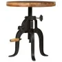 Side table made of recycled wood and cast iron 45x(45-62) cm by vidaXL, Side tables - Ref: Foro24-247588, Price: 163,79 €, Di...