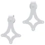 Sliding door hardware kit in white steel, 183 cm. by vidaXL, doorframes - Ref: Foro24-151703, Price: 71,24 €, Discount: %